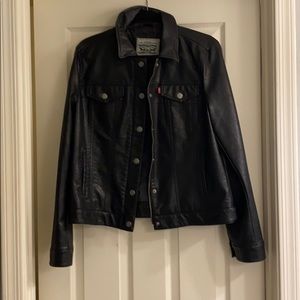 Leather Levi’s jacket